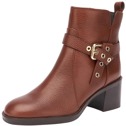 Geox D Giulila, Caviglia Barca Donna, Marrone, 36 EU