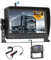 Hikity Telecamera Posteriore per Auto Senza Fili HD 1080P con Monitor LCD da 7, 12V-36V Assistenza al Parcheggio, Visione Notturna, IP68 Impermeabile, Adatto per Autobus/Camion/Camper/Furgone