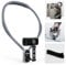 TELESIN° POV/Vlog Nackenhalterung für Telefone mit Telefonclip, Freihändiges Telefon Halshalter mit Brustgurt Selfie-Halterung am Hals Video-Aufnahme für iPhone Samsung Pixel und alle Telefone (Gray)