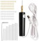 Mini Hand Drill for Arts and Crafts, 5V, Portable Electric Drillsc(0.7-1.2mm) with Drill Bits and Wrench for Resin Art, Wood,Keychain Jewelry Making Kit,Plastic
