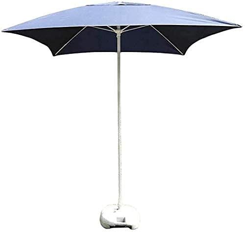 Sombrilla de Playa Sombrilla Sombrilla Sombrillas de jardín Sombrilla cuadrada para mesa de jardín y patio, perfecta para patio al aire libre, mercado de eventos comerciales en la playa, lado de la pi