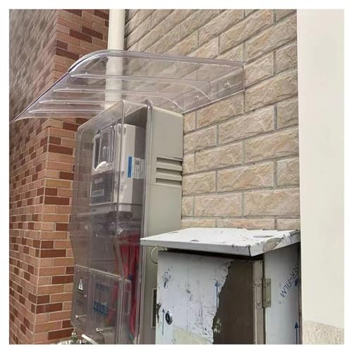 Tettoia per veranda, tenda da sole per esterni, finestra, porta, protezione UV, copertura in policarbonato resistente alla pioggia e alla neve, protezione frontale da giardino da sole e pioggia.