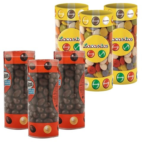 Lote de 6 botes de 3x Conguitos 190G + 3x Lacasitos 225G