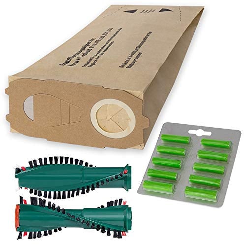 Staubsaugermanufaktur 10 Duftstäbchen passend für Vorwerk Kobold | 120/121/122, Filtertüten Rundbürsten