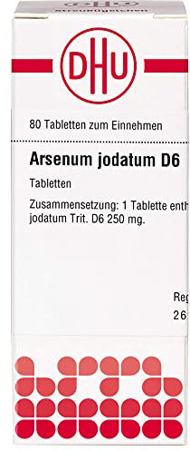 ARSENUM JODATUM D 6 Tabletten 80 St