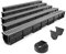 VODALAND - Canaleta de Drenaje Easy 1 con Rejilla de Acero Galvanizado - Kit de 5 Metros | Drenaje Eficiente y Estético para Jardines, Terrazas y Áreas Exteriores | Solución Perfecta para tu Espacio