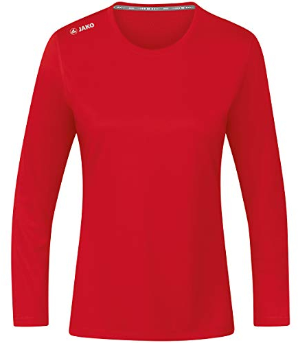 JAKO Damen Longsleeve Run 2.0 Unterhemd, Sportrot, 40 EU