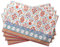 Maison d 'Hermine Romane 100% Baumwolle Set mit 4 Tischsets für den Esstisch | Küche | Hochzeit | Alltag | Dinnerpartys | Thanksgiving/Weihnachten (33CM x 48CM)