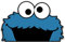 MACMRD Auto Aufkleber 20X9Cm Love Eating Cookie Peeking Monster Bunte Autoaufkleber Lustige Aufkleber Styling Aufkleber
