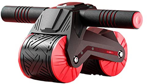 LOSOO Automatisches Rebound Aabdominal Wheel, 2023 New Bauchroller Bauchmuskeltrainer, Double Round Wheels Roller Bauchtrainer Für Anfänger Und Rumpftraining