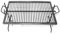 Argentinischer Grill, Eisen, Argentinien-Grill, BBQ Parrilla Asado Schwimmender Eisen-Grill mit verstellbaren Beinen (61 x 40,6 cm)