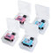 8pcs Roller Stamp Math Roller Stamp Roller Digitaler Lehrstempel für Stempel Rollermath -Lehrwerkzeuge Addition, Subtraktion, Multiplikation, Division (4 Briefmarken + 4 Flaschen Stempelkinne)