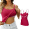 Skang Festival Must Haves Damen unterhemd Bauch Weg Camisole top Body Shaper nahtloses figurformendes Tanktop Shaping BH Hemd formendes top spaghettiträger Oberteil