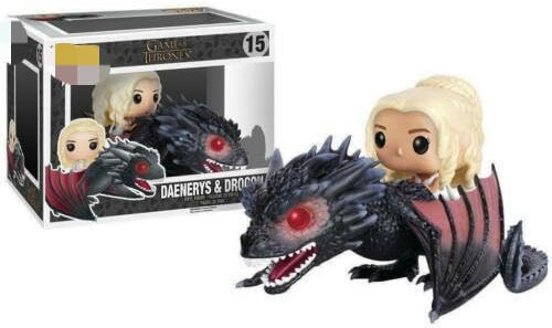 Daenerys Figurine Dragon Pop Rides Set de Collection, 18 cm