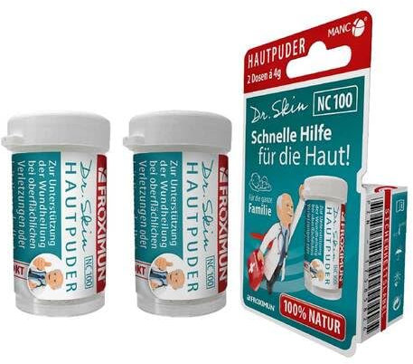 DR.SKIN NC 100 Hautpuder 2X4 g