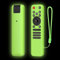 Funda de silicona para LG MR25GA Magic Remote Case (serie 2025 OLED C5 B5 G5 M5), antigolpes y antideslizante, con Lanard para mando a distancia LG Smart TV, color verde brillante