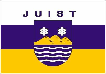 Juist Fahne Insel Flagge Grösse 1,50x0,90m