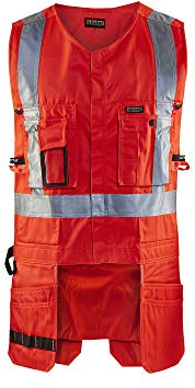 Blakläder High-Vis-Weste, Klasse 2, 1 Stück, Größe XXL, rot, 302718045500XXL