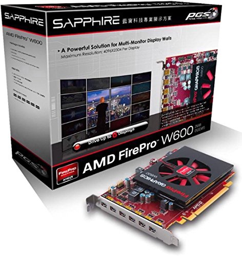 Sapphire AMD FIREPRO W600 Graphic Card (2GB, GDDR5, PCI-E)