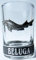 BELUGA VODKA WODKA SHOT GLASSES SET OF 2 EXCLUSIVE BAR GLASSES by Absolut Vodka glasses