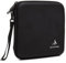 KAYOND® Portable Hard Carrying Travel Storage Case for External USB, DVD, CD, Blu-ray Rewriter/Writer and Optical Drives (Black)