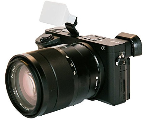The NEST Micro Pop-up Flash Diffuser for Alpha a6X00 Series Cameras a6000 a6300 a6400 a6500