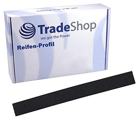 Radprofil Gummi Ersatzteil für iRobot Braava Saugroboter 380T 390T 320 380 iRobot Mint 4200 4205 5200 5200C (durch Kürzen auch iRobot Scooba 340 345 350 381 385 390 5800 5900)