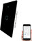 Smart ZigBee Dimmer Switch, Smart Light Switch funciona con Alexa Google Home, panel táctil de cristal con indicador LED, mando a distancia Tuya/Smart Life App, Domótica