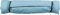 TRIXIE Reisedecke Samoa Classic, 120 × 80 cm, Eisblau/Grau - 28266