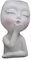 DRYFAL Face Planter Pot Head Planter Succulent Planters Face Flower Pots for Indoor Plants Resin Head Planter Pots with Drainage Hole Lady Statue Decor Plan Gift