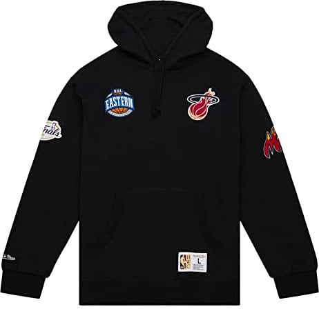Mitchell & Ness NBA Hometown Fleece Hoody - Miami Heat, M