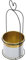 Abaodam Retro-blumeneimerständer Aus Eisen Vintage-blumentopf-Display Nordischer Minimalistischer Übertopf Metall-blumenvasenhalter Bauernhaus-