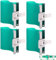 Popshyly 4 StüCke Silikon Becher Wrap für Sublimations Becher 11OZ Becher Wraps für Sublimation in Ofen 3D Silikon Becher Wrap Sublimation