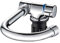 Yheonver Robinet de cuisine pliable avec rotation à 360 degrés - Robinet mélangeur d'eau froide et chaude à poignée unique pour bateau de camping-car