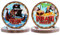 Paxrmuky Piraten Deko Kindergeburtstag, 24 PCS 23CM Piraten Party Pappteller Partygeschirr Jungen Mädchen Party Geburtstag Dekoration