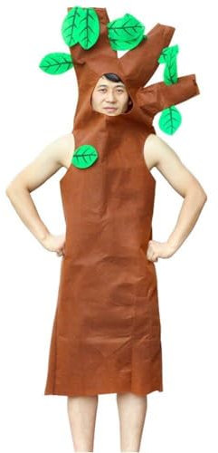 Ericetion Costume Cosplay per Adulto Grande Albero attività per Bambini Festa di Carnevale Albero in Maschera Giochi di Ruolo Abiti Abiti Spettacolo