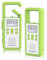 Walkie Talkie Ricaricabile Adulti Professionali, Radioline Walkie Talkie 8 Canali con Batteria agli Ioni di Litio VOX SOS Torcia LED, USB-C 3 Km Portata per Trekking e Lavoro in Team Bambini, Verde*2