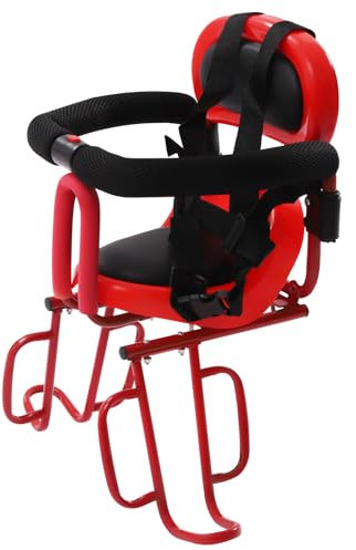 Qussse Fahrrad Kindersitz, Fahrradsitz Sicherheitssitz für die meisten Fahrräder geeignet, Geeignetes Alter 6 Monate -6 Jahre alt