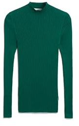 ARMEDANGELS Damen Pullover Slim Fit aus Bio-Baumwolle ALAANIA Fitted Emerald Green