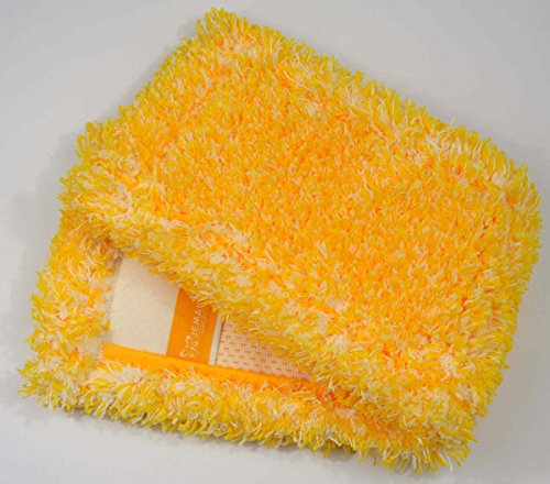 Jemako Bodentuch Bodenfaser gelb lange Faser 42cm - Langflor
