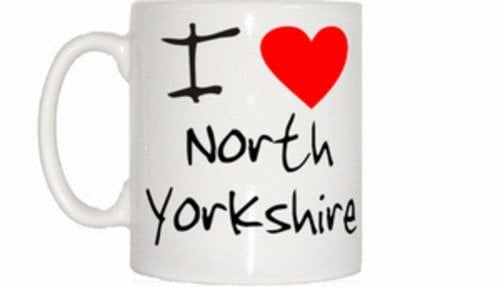 I Love Heart North Yorkshire Mug
