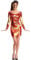 Rubie's 880955 Rubie's Official Marvel Miss Iron Man Resue Adult Costume Ladies Small