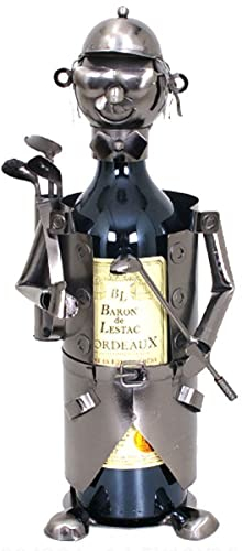 Support bouteille métallique Le Golfeur