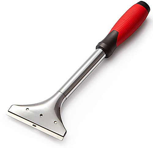 DEKTON DT85967 Soft grip Heavy Duty Scraper, Black/Red, 4-inch, 25 Cm