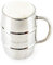 Regalo Original - Jarra Cerveza Barril Personalizada - Acero Inoxidable - 45 cl - Color Plata - Grabado Láser con Nombre o Texto