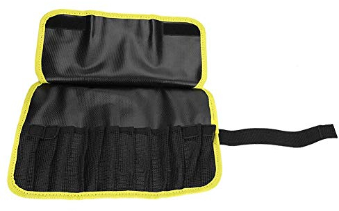 Angelgerät Tasche wasserdichte Taschen Lagerung Löffel Köder Jigs Cast Lure Pouch(Gelb)