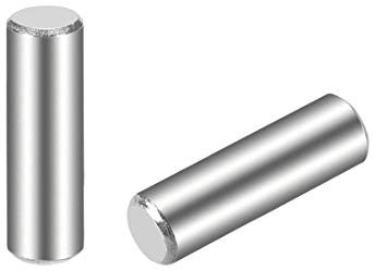 50 pezzi 4 mm x 15 mm perno perno perno 304 in acciaio inossidabile mensola cilindrica supporto pin fissaggio elementi tono argento