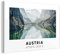 MuchoWow Glasbild Glasfoto Wandbild Bilder Deko 150x100 cm Österreich - Alpen - Wasser - Berg