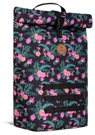 CABAIA - modèle Valladolid - Sac à dos Starter déperlant et Vegan - Doté d'un compartiment rembourré pour ordinateur 15 pouces - Elegant pour Homme et Femme - Ecole, Voyage et Affaires - 20 à 23L