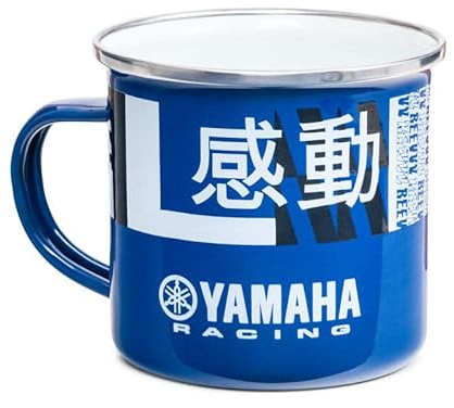 Yamaha Paddock Blue Enamel Racing Tasse Käferl